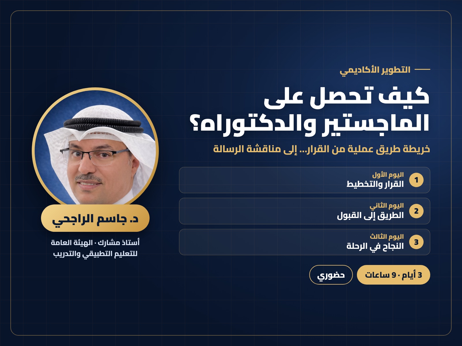 كيف تحصل على الماجستير والدكتوراه؟